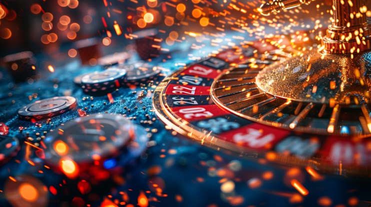 MM7Slot Live Casino တွင် လက်တွေ့ Dealer နှင့် Baccarat ကစားနေသောမြင်ကွင်း